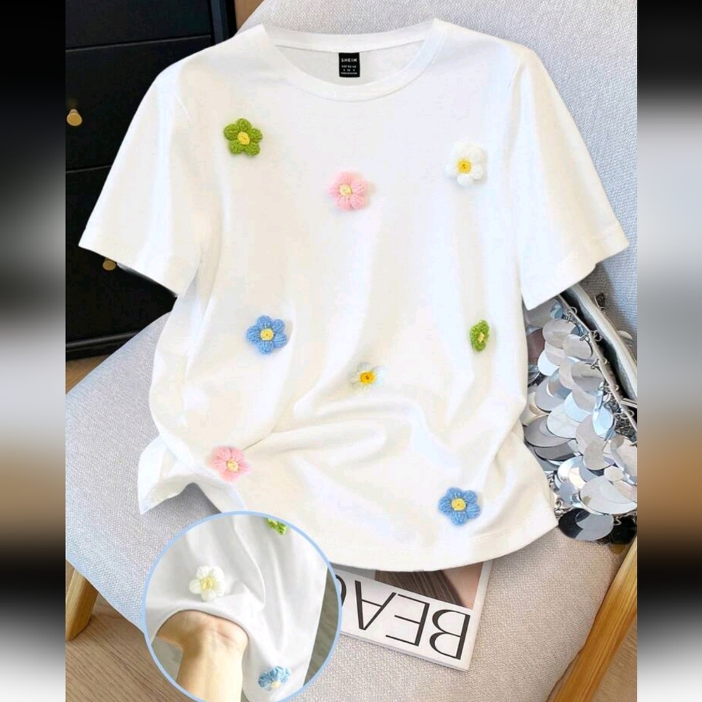 Generation Love White Floral Embellished Dress